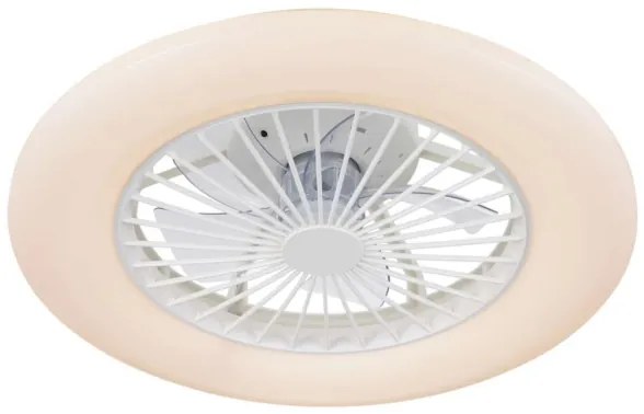 Lucci Air 513200 - LED Stm. svietidlo s ventilátorom OSLO LED/20W/230V biela + DO