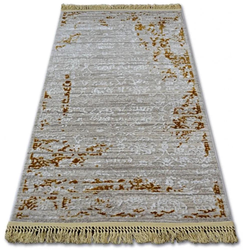 Luxusný kusový koberec akryl Leon krémový 80x150cm