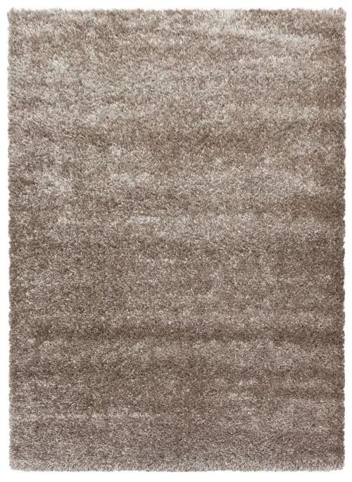 Ayyildiz Kusový koberec BRILLIANT 4200, Taupe Rozmer koberca: 140 x 200 cm