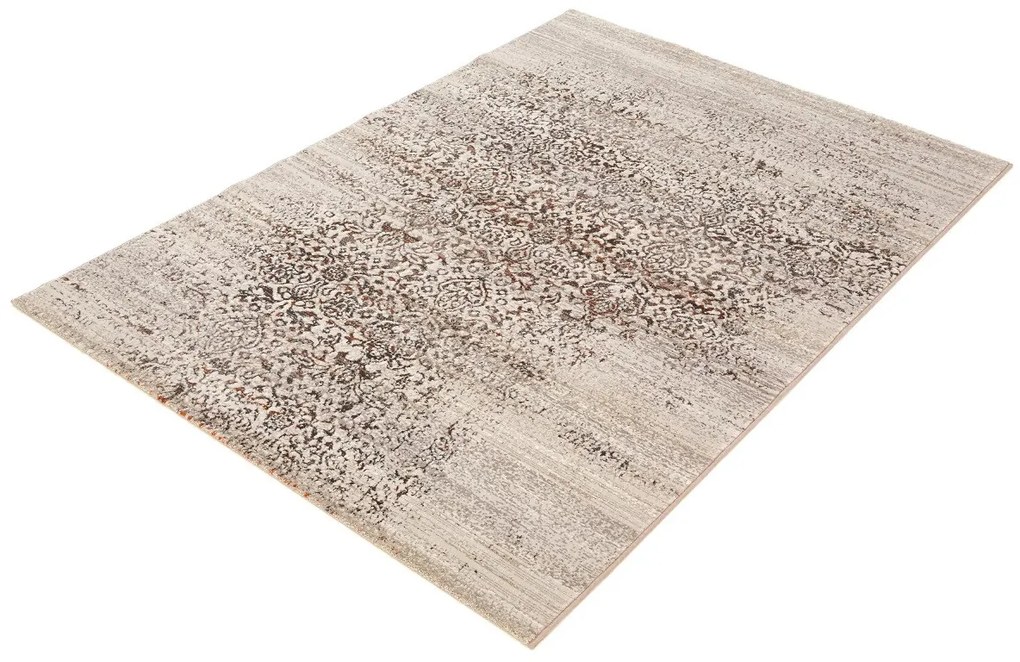 Kusový koberec Patina 41001/620, 80x140, hnedá, chodba / predsieň, Osta