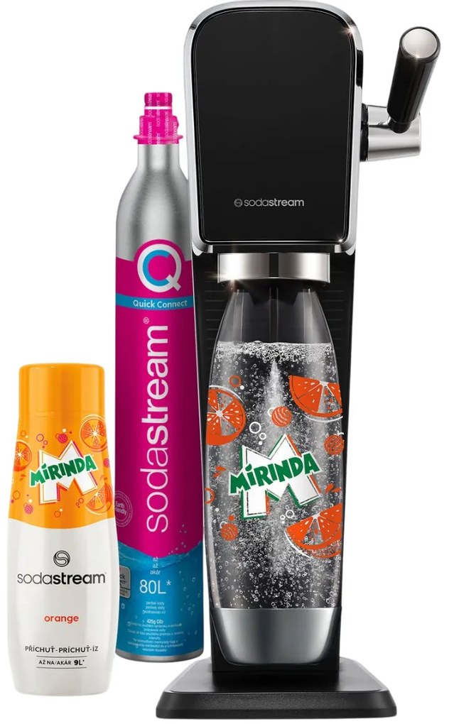 Sodastream Art Black Mirinda MegaPack CQC