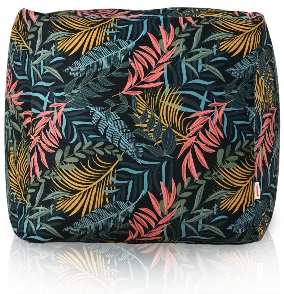 Taburetka Cubo farebné lístie