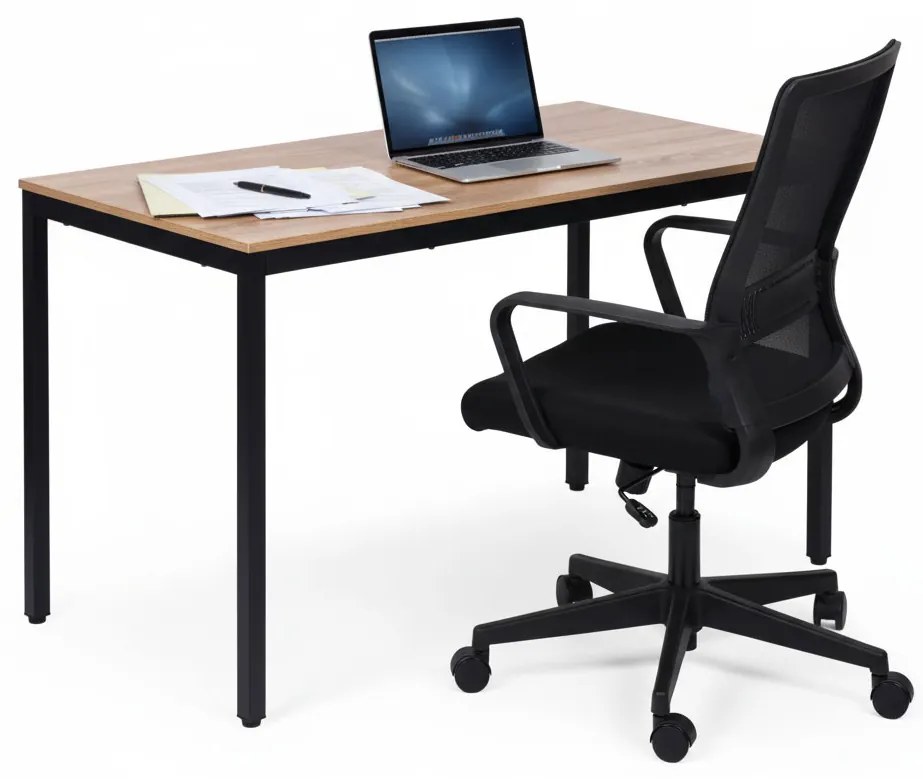 Jedálenský kuchynský stôl pre 4-5 osôb počítačový stôl 120x60 cm ModernHome