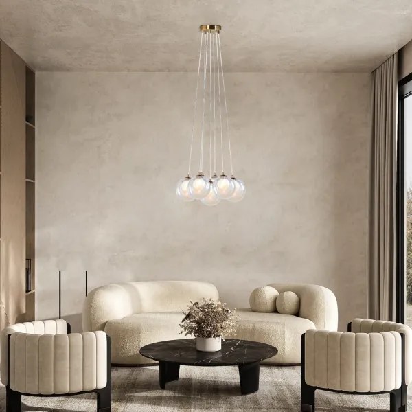 Rabalux 72304 - Luster na lanku ROSEHIP 7xG9/25W/230V