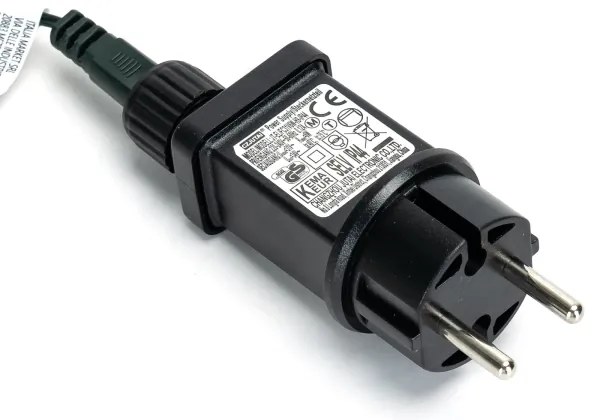 Aigostar - LED vonkajšia vianočná svetelná reťaz 600xLED/8 funkcií 18m IP44 studená biela