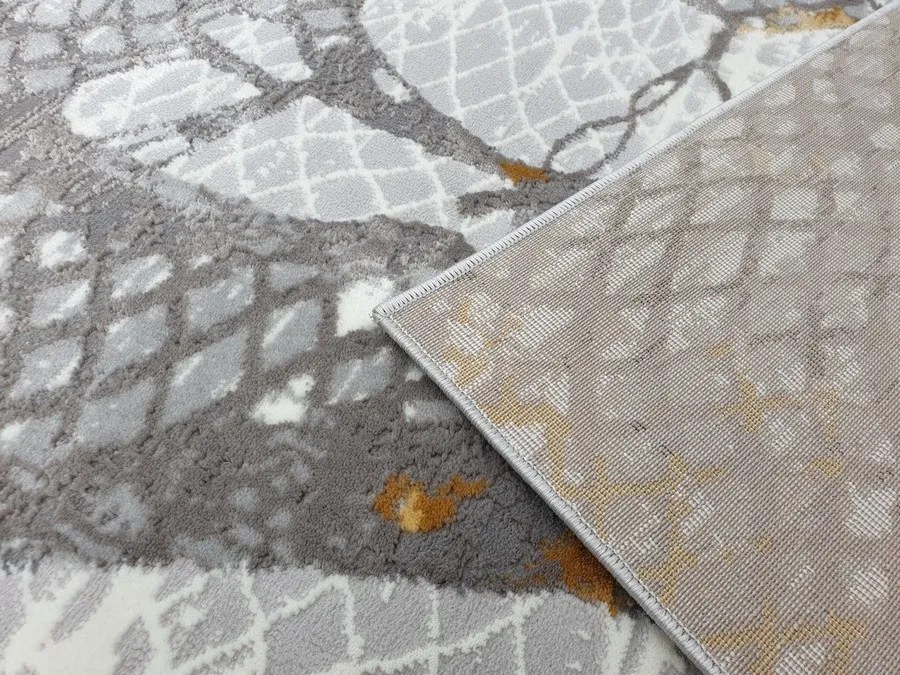 DC Koberec Texas 067 žltá sivá Rozmer: 160×220 cm