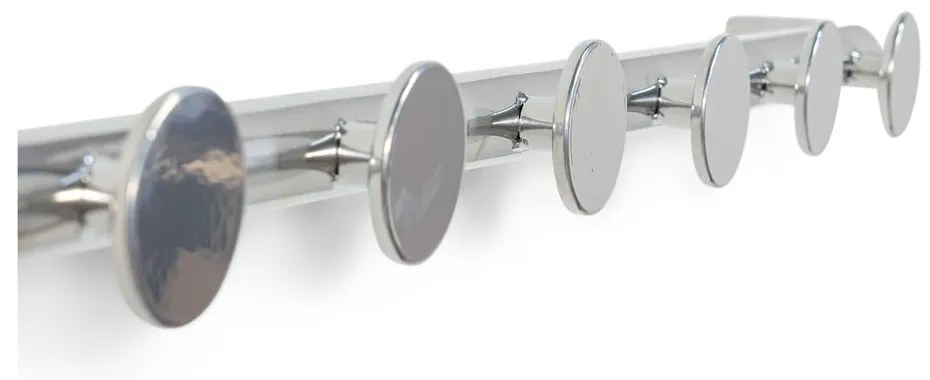 Kovový nástenný vešiak v striebornej farbe 75 cm Retro – Spinder Design