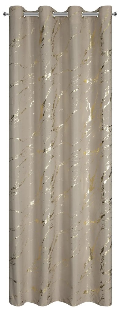 ZÁVES NA KRÚŽKOCH LANI 140X250 CM VZOROVANÁ