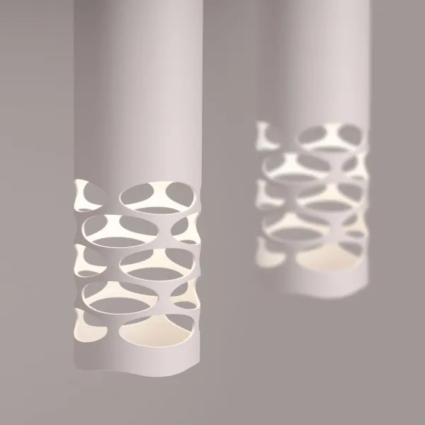 Sollux SL.1692 - Luster na lanku LIRO 2xGU10/10W/230V biela