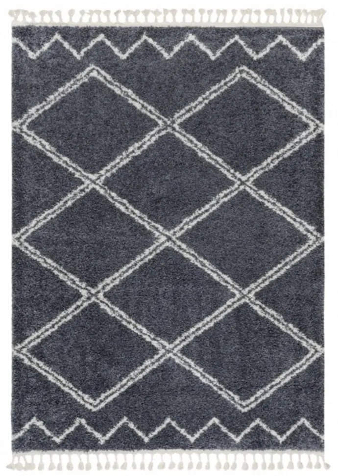 Kusový koberec Shaggy Asil šedý, Velikosti 80x150cm