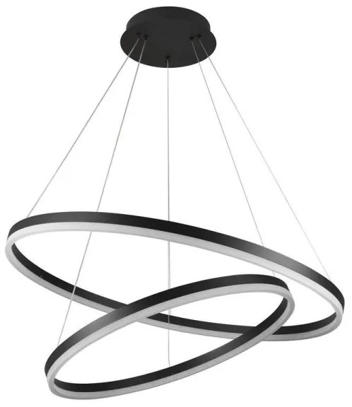 LED Stmievateľný luster na lanku LED/100W/230V 3000-6500K + diaľkové ovládanie