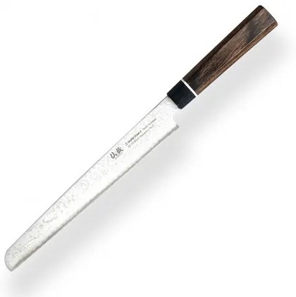 nůž na chléb a pečivo Bread 220 mm Suncraft VG-10 Black Damascus