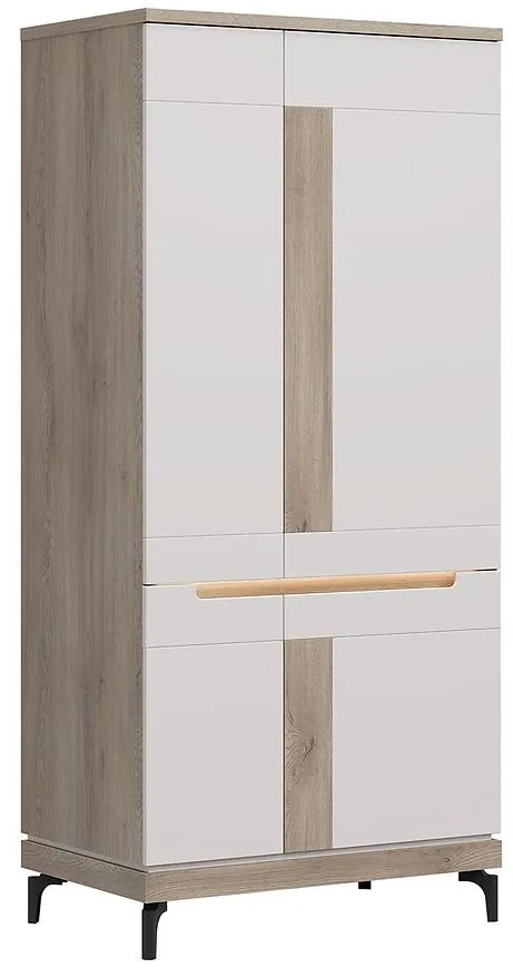 Skriňa 2d Aston An11 Dub/Kašmír