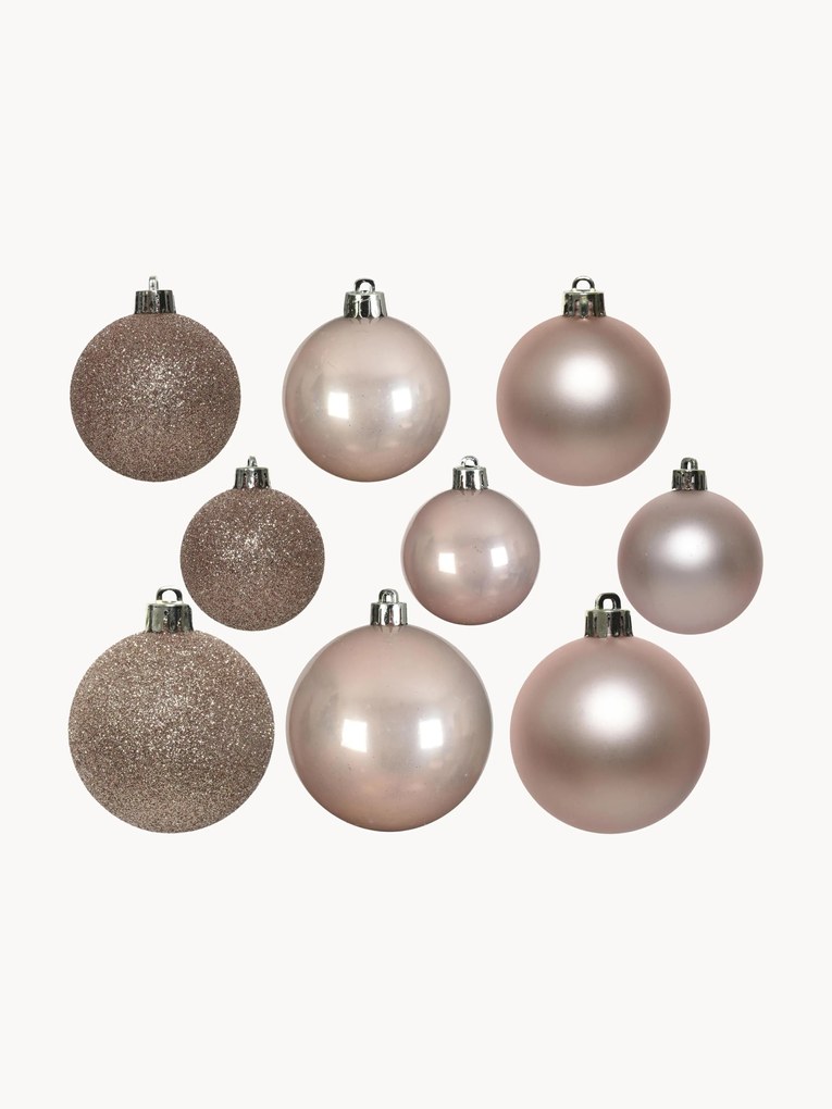 Nerozbitné vianočné ozdoby Mona, 30 ks