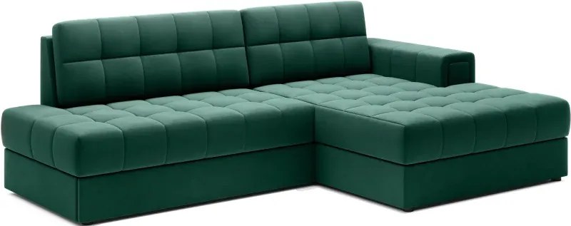 Sedacia súprava Katrin, pravá, zelená (lukso 35)