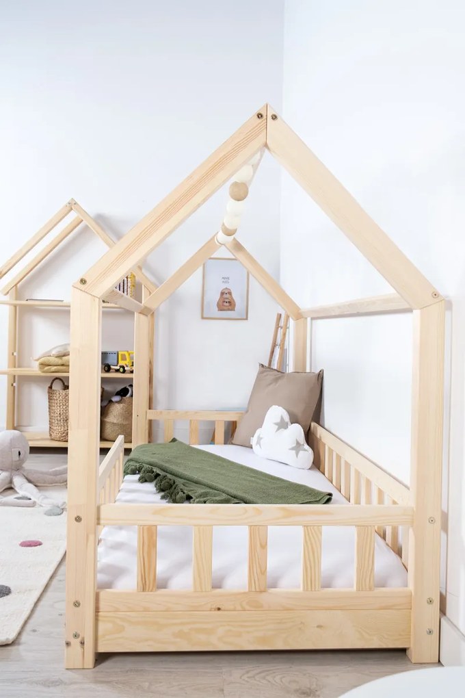 Ourbaby 23450-0 House bed Tea 200x140 cm prírodná