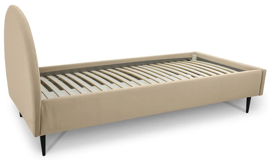 Béžová detská posteľ 90x200 cm Rainbow – Scandic