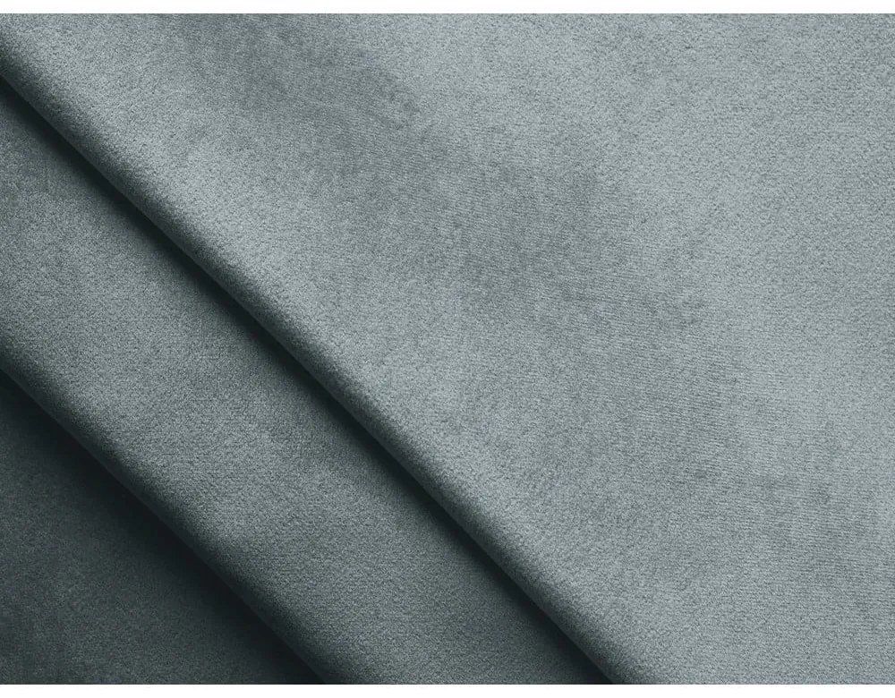 Svetlomodrá boxspring posteľ s úložným priestorom 140x200 cm Mikana – Makamii