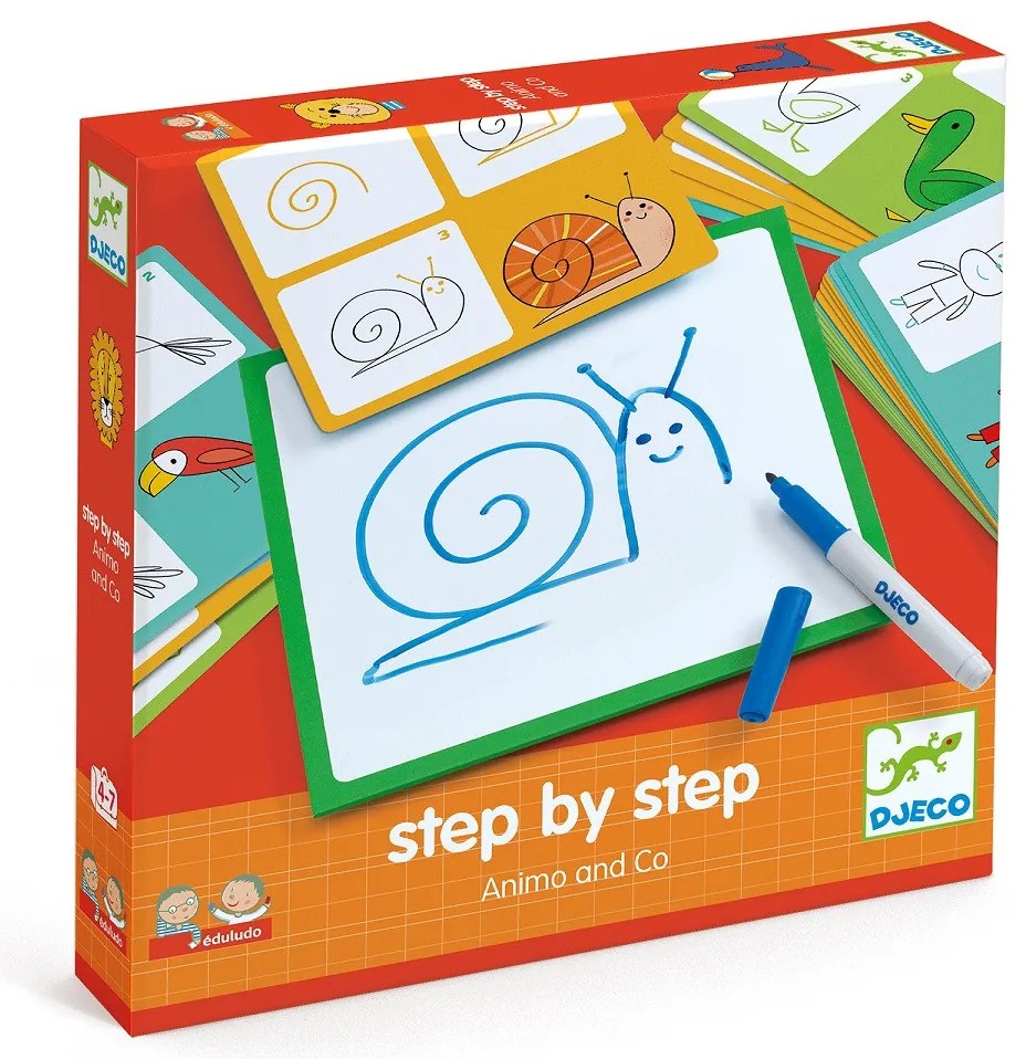 Eduludo – Maľovanie krok za krokom – Zvieratá