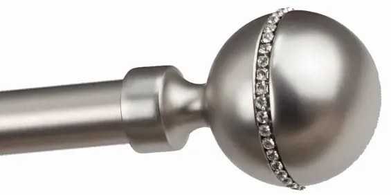 Garniže 25x25mm - dvojradové - KALISTO CRYSTAL - satin