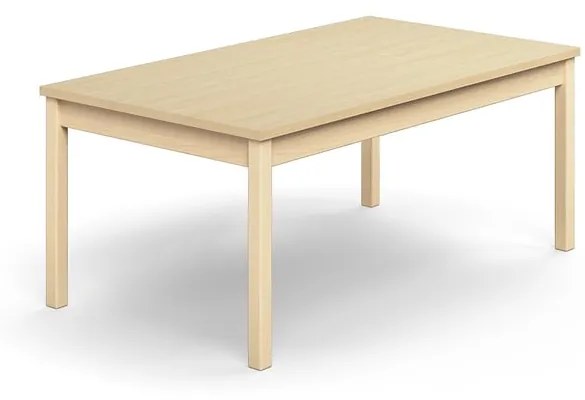 Stôl DECIBEL, 1400x800x590 mm, akustický HPL - breza