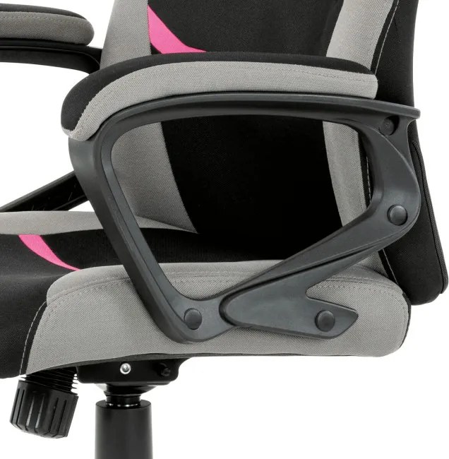 Detská otočná stolička ružová KA-L611 PINK