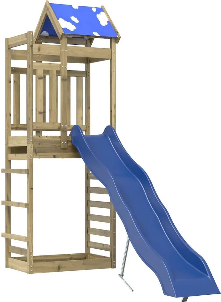 vidaXL Vonkajšia súprava na hranie impregnovaná borovica