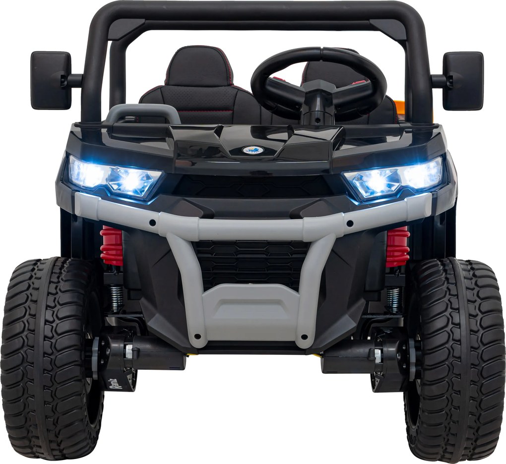 Ramiz Detské auto Pick-Up Speed 900 Čierna + pohon 4x4 + pohyblivá pumpa