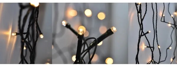 Solight 1V110-WW - LED Vianočná vonkajšia reťaz 50xLED/8 funkcií 8m IP44 teplá biela