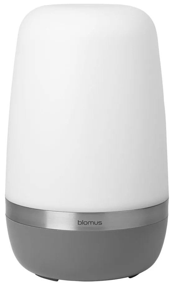 Tmavosivá veľká vonkajšia LED lampička Blomus Spirit