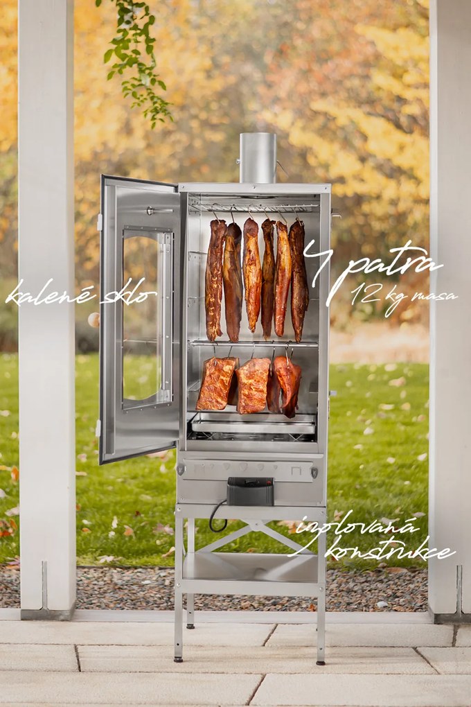 KAISER KAISEROVA PRESKLENÁ '80' elektrická udiareň