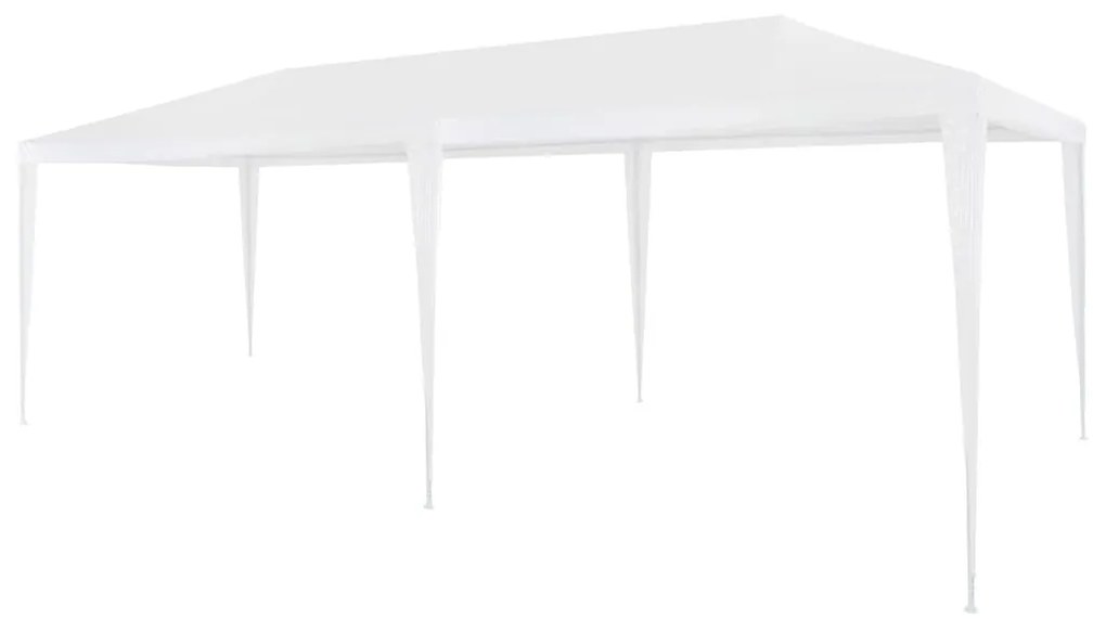 vidaXL Párty stan 3x6 m PE biely