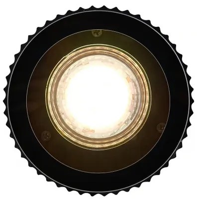 Nordlux - Vonkajšie stropné svietidlo KYKLOP 1xGU10/15W/230V IP54 čierna