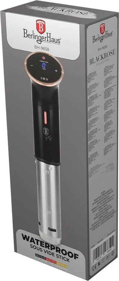 BerlingerHaus Sous vide tyčový varič Black Rose