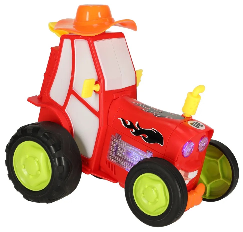 KIK RC traktor na diaľkové ovládanie skákajúci traktor tancujúci zvuk