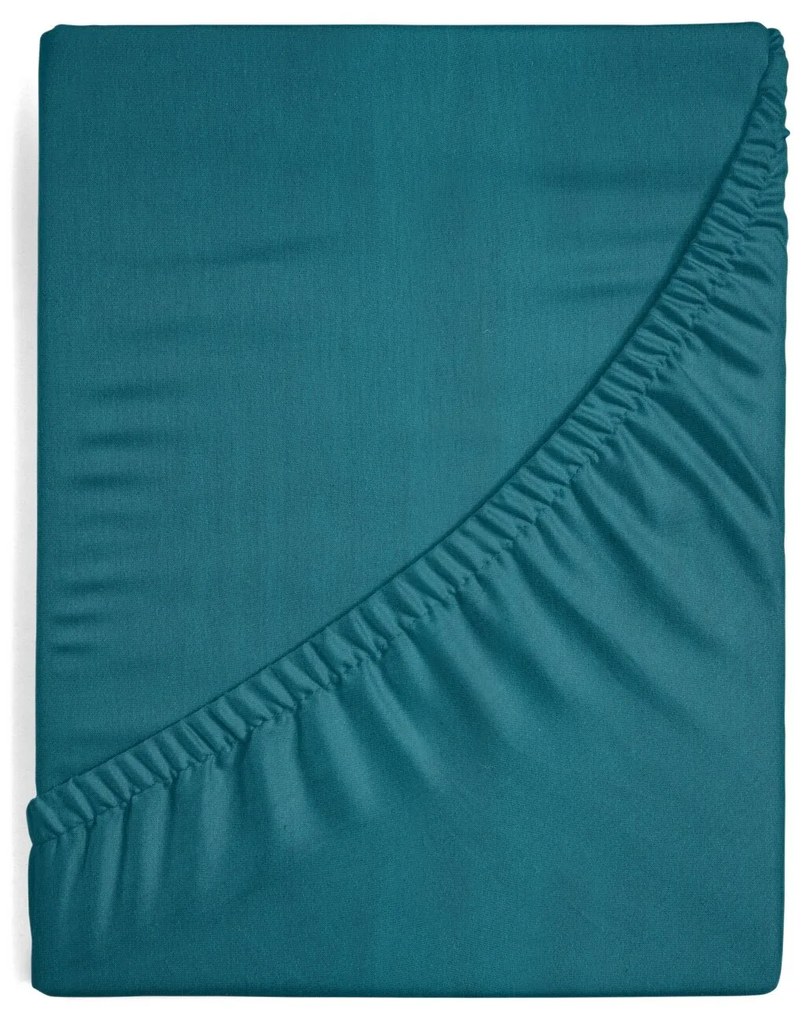 JERSEY PRESTIERADLO 220X240 CM, VÝŠKA 30 CM TYRKYSOVÉ