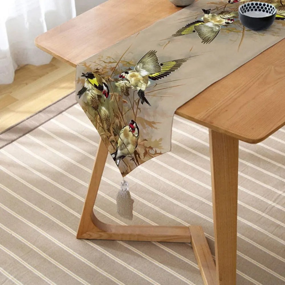 Behúň na stôl 45x140 cm Yellow Bird – Mila Home