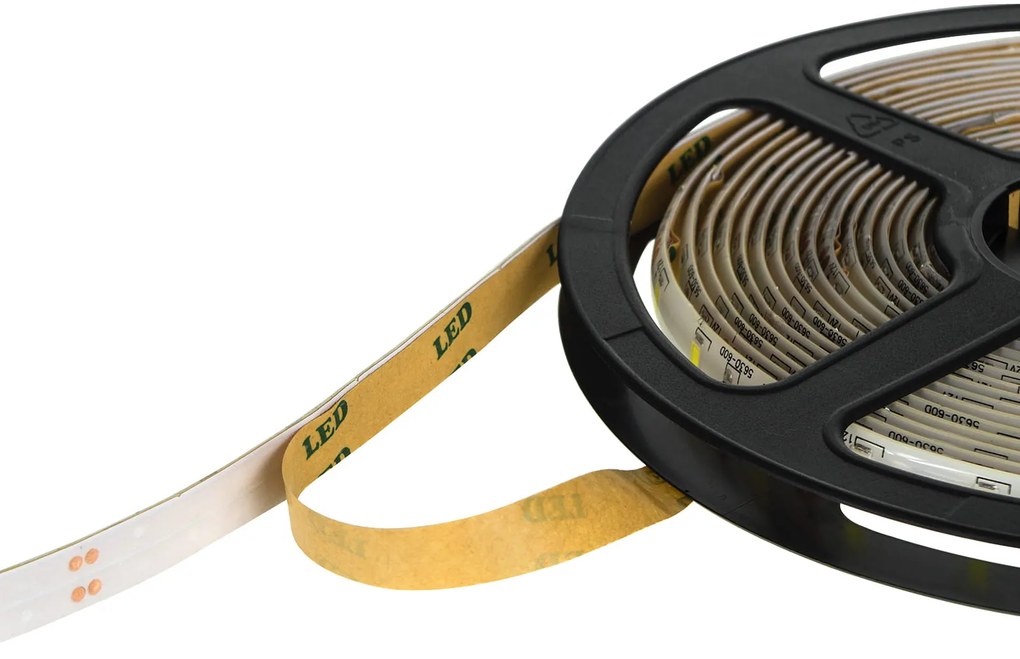 ECOLIGHT LED pásik - SMD 5630 - 5m - 60LED/m - 18W/m - IP65 - studená biela