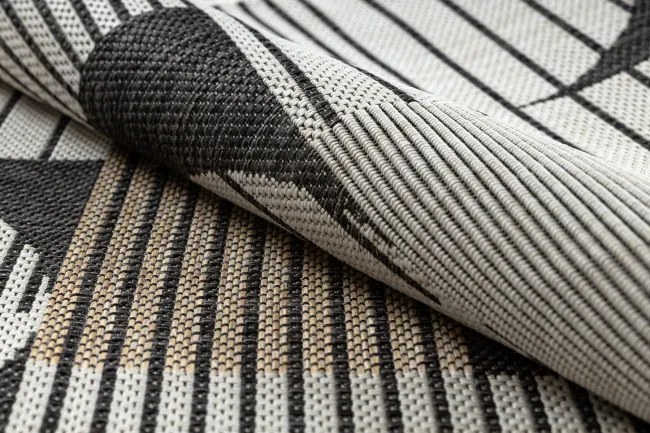 Koberec ORGANIC 2769 krémový / čierny / naturálny