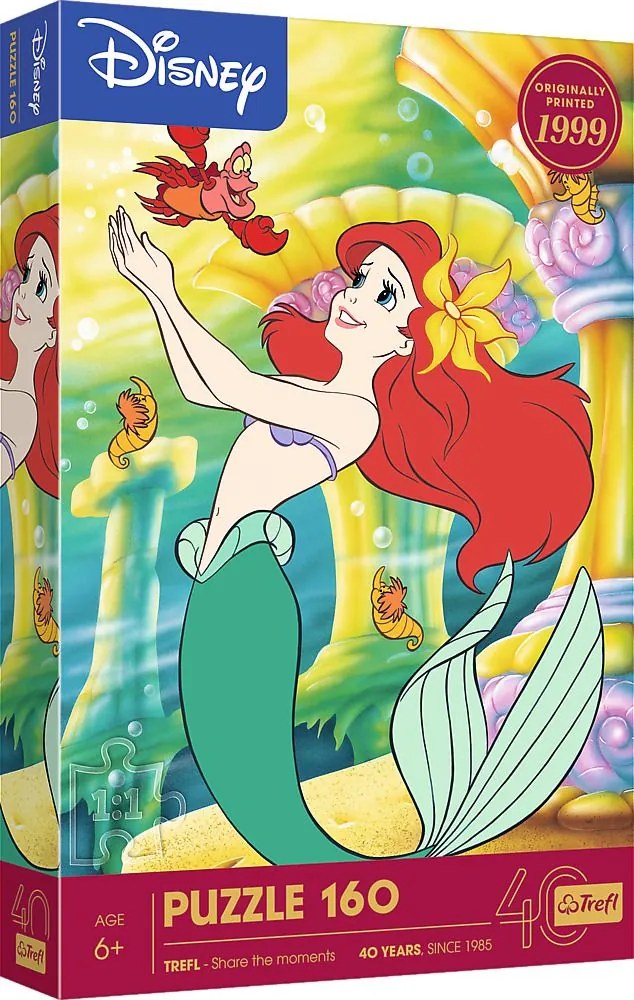 TREFL Puzzle Malá morská víla 160 dielikov