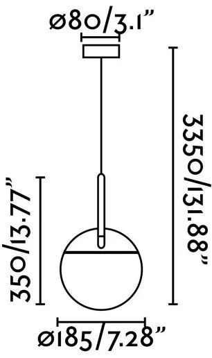 FARO 28375 - Luster na lanku MINE 1xE27/40W/230V