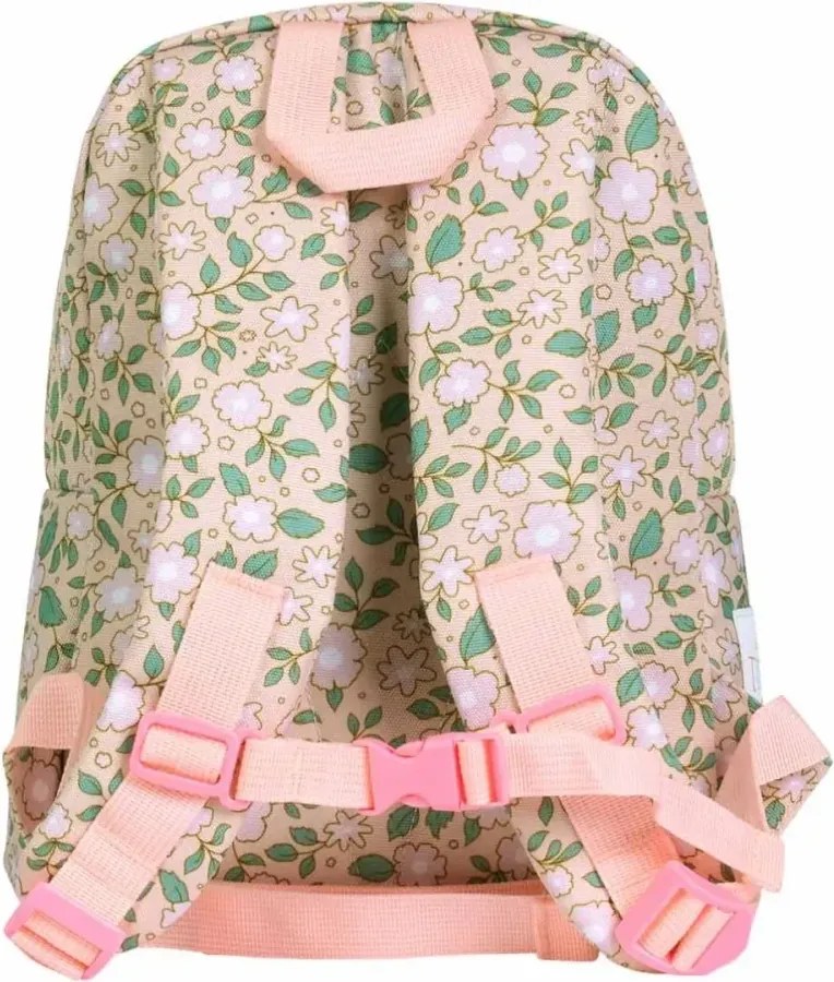 Malý batoh kvety ružové