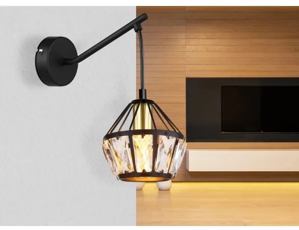 Globo 54359W - Nástenné svietidlo LOIS 1xE14/40W/230V