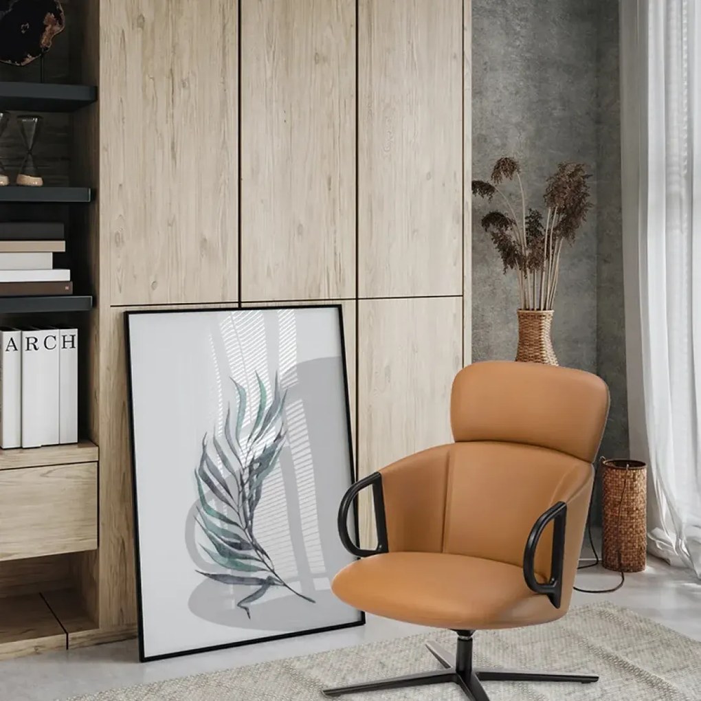 CUCARACHA čalúnené lounge kreslo CUCARACHA LB BL