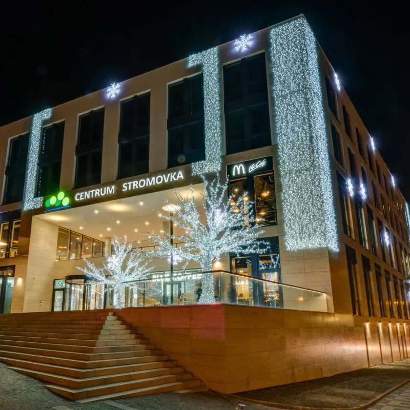 DECOLED Svetelný záves LED, 1x3 m, ľadovo biely, 300 diód, IP67