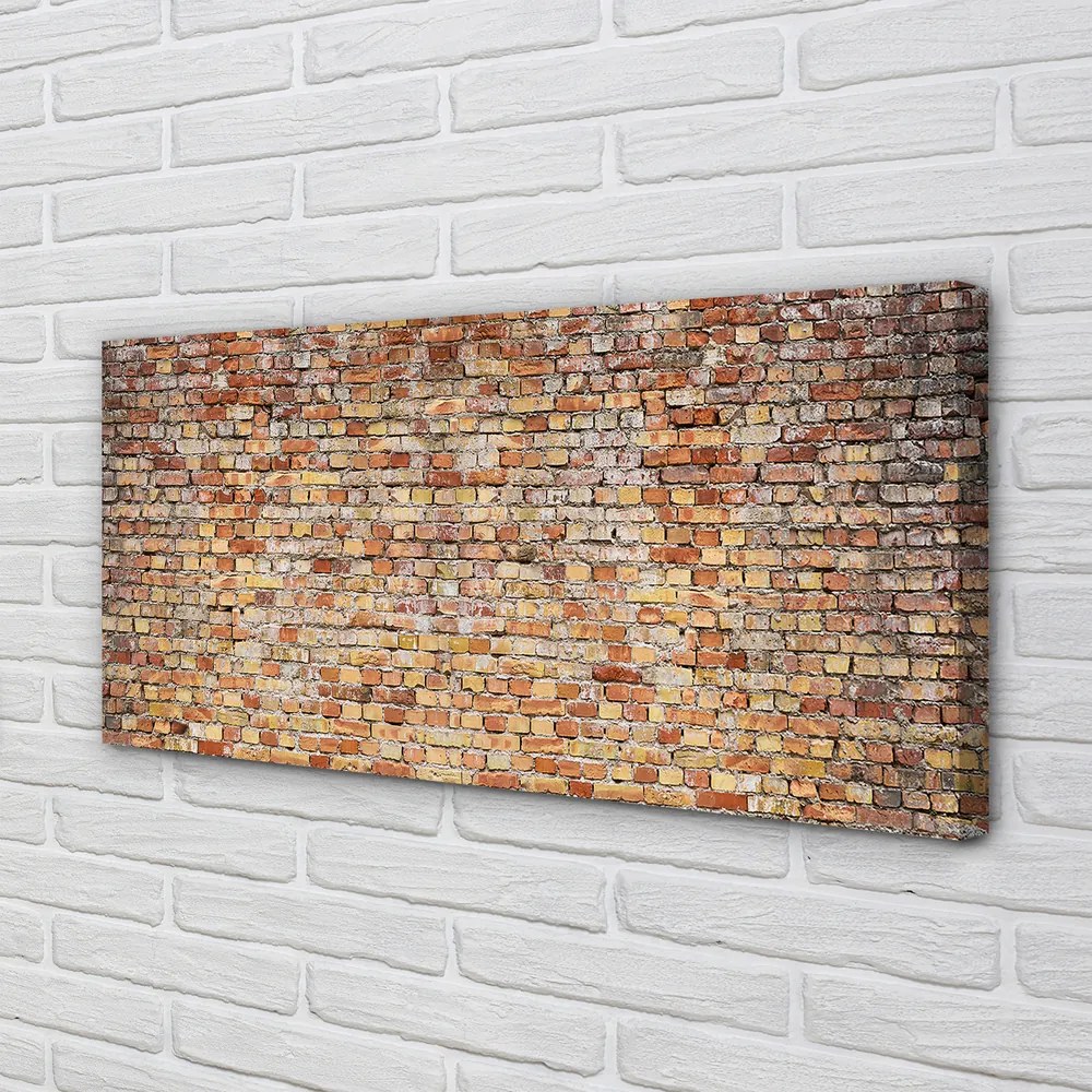 Obraz canvas Tehlová múr kamenná 140x70 cm