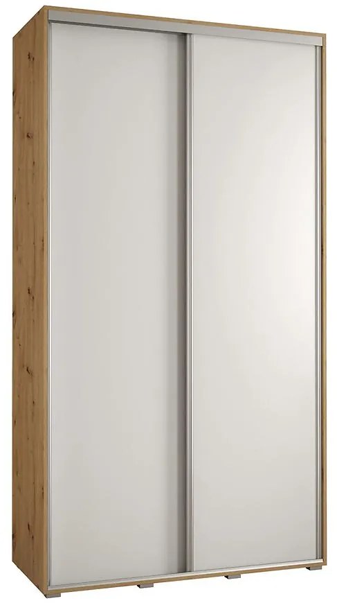 Skriňa 45 Canaris 1 130 artisan/biela/silver