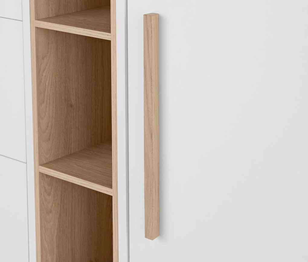 Komoda »Eklund« so zásuvkami a s dvierkami