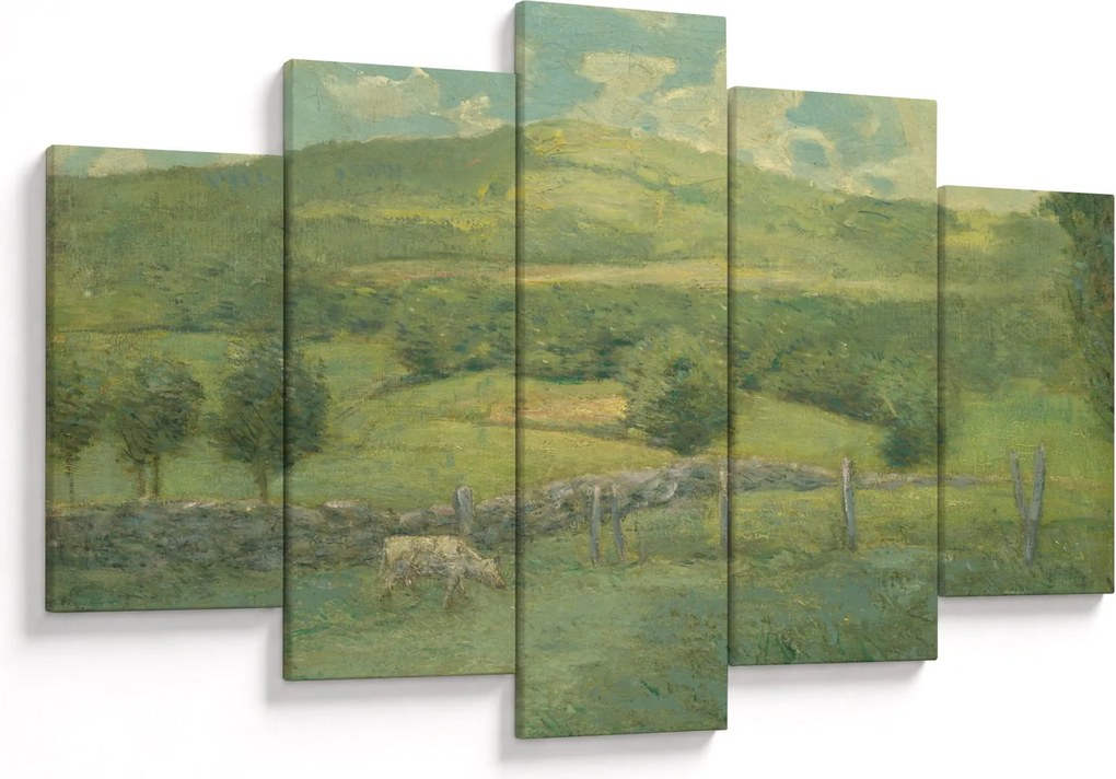 Obraz - Julian Alden Weir, Obweebetuck, reprodukcia (150x105 cm)