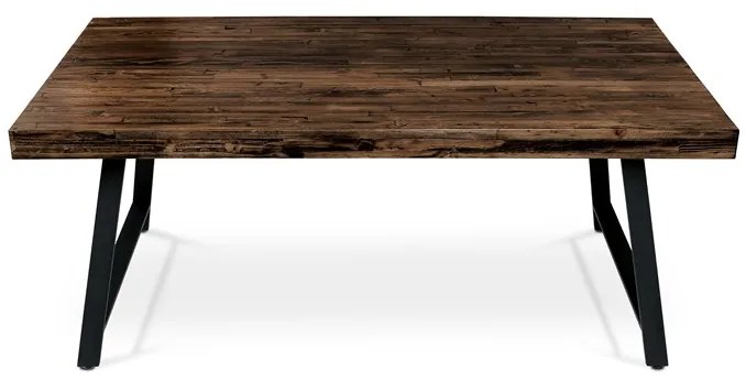 Autronic BONTEC Jedálenský stôl 180x90cm, masív, old wood, HT-536 PINE Farba: Hnedá